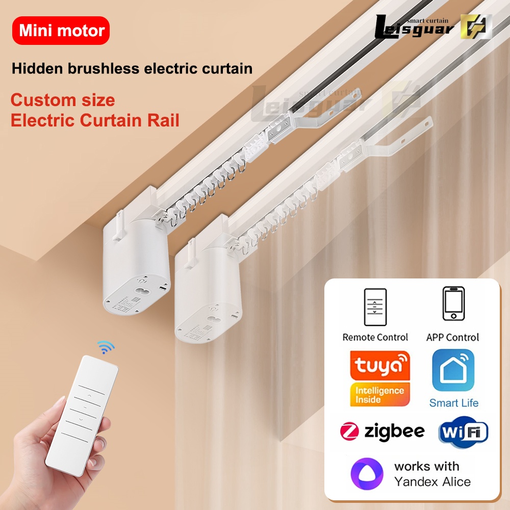 Mini Motor Tuya Wifi Alexa Zig - Smart Curtain Motor Zigbee incelemesi ve fiyatı